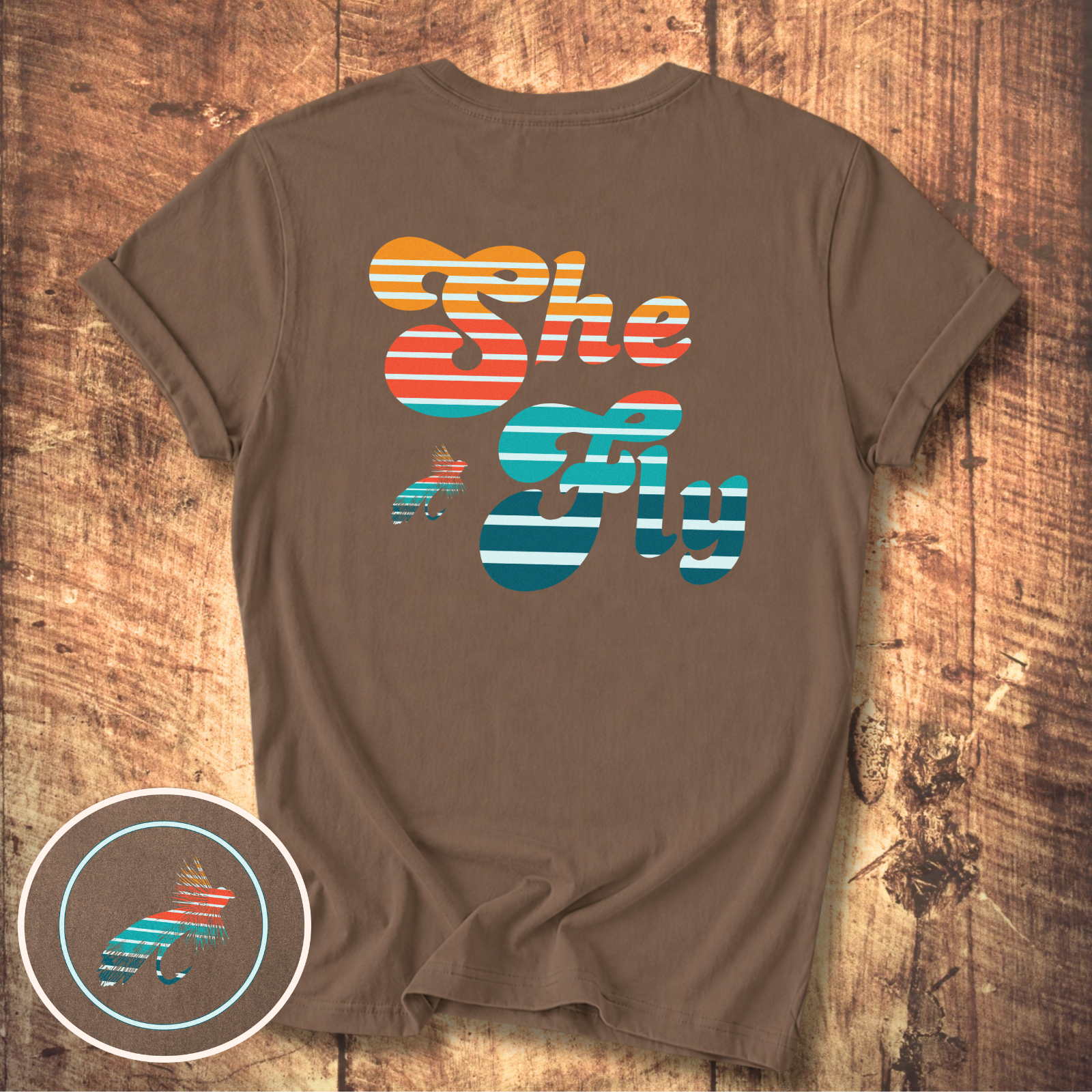 Retro “She Fly” Tee