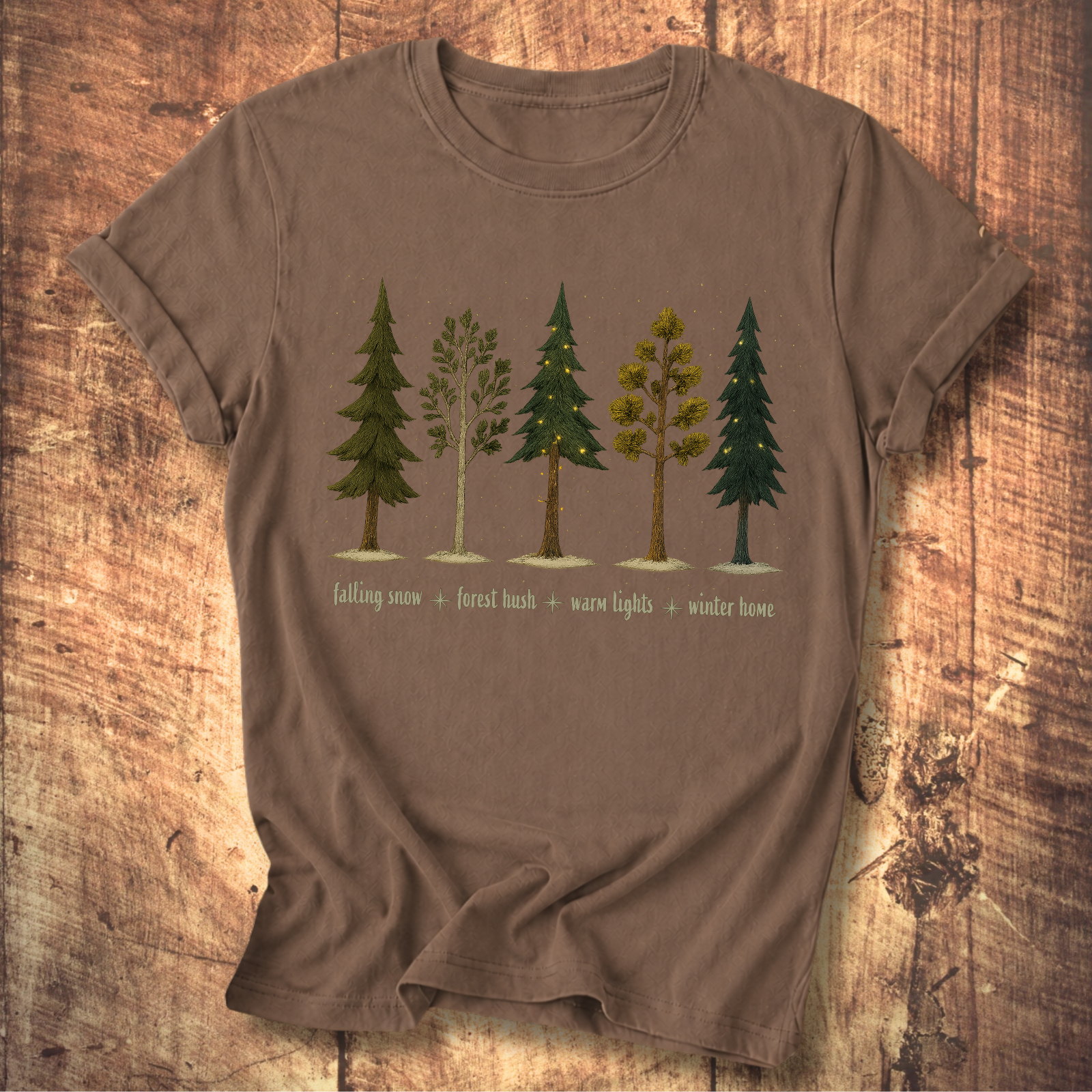 Lights in the Forest Tee