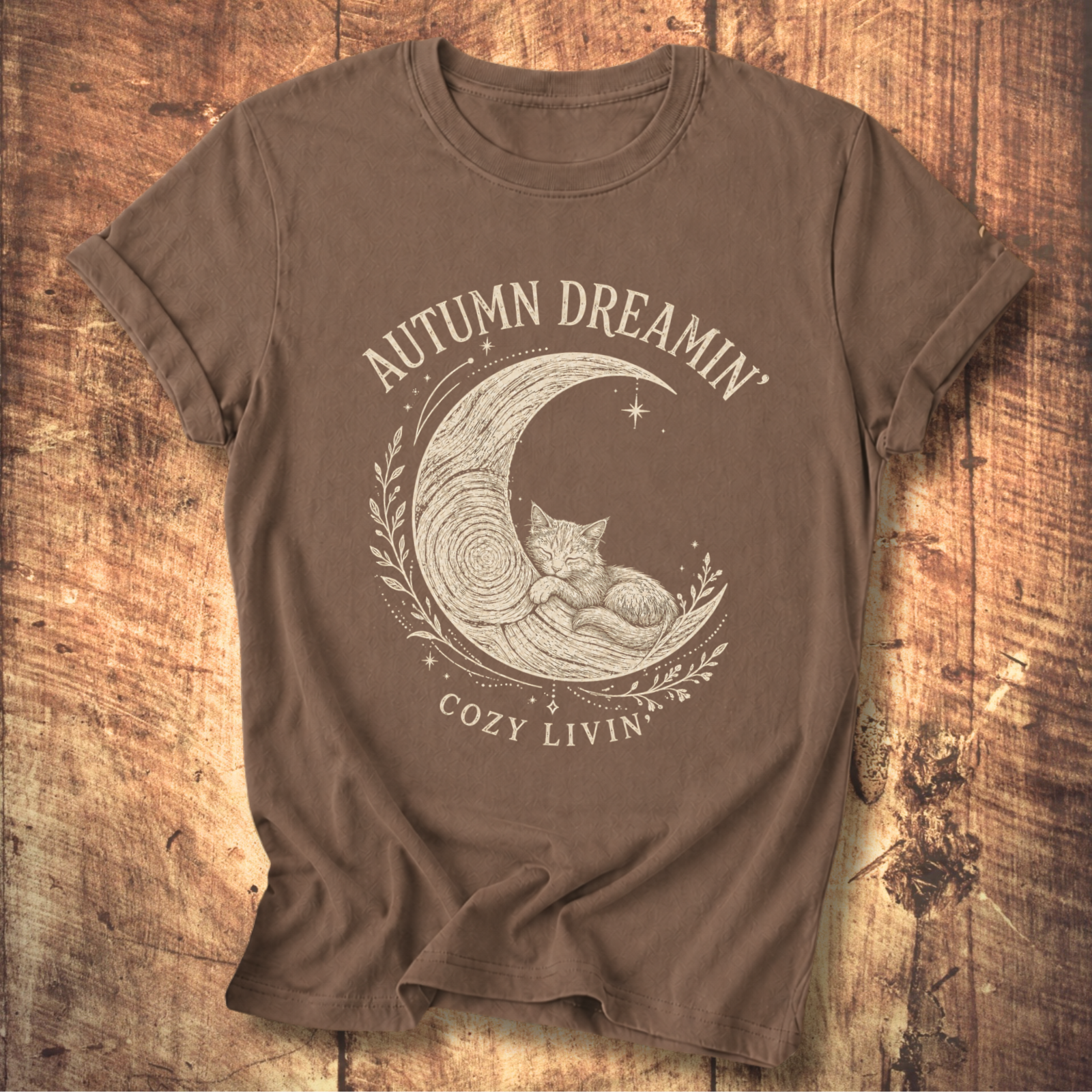 Autumn Dreamin' Kitten T-shirt
