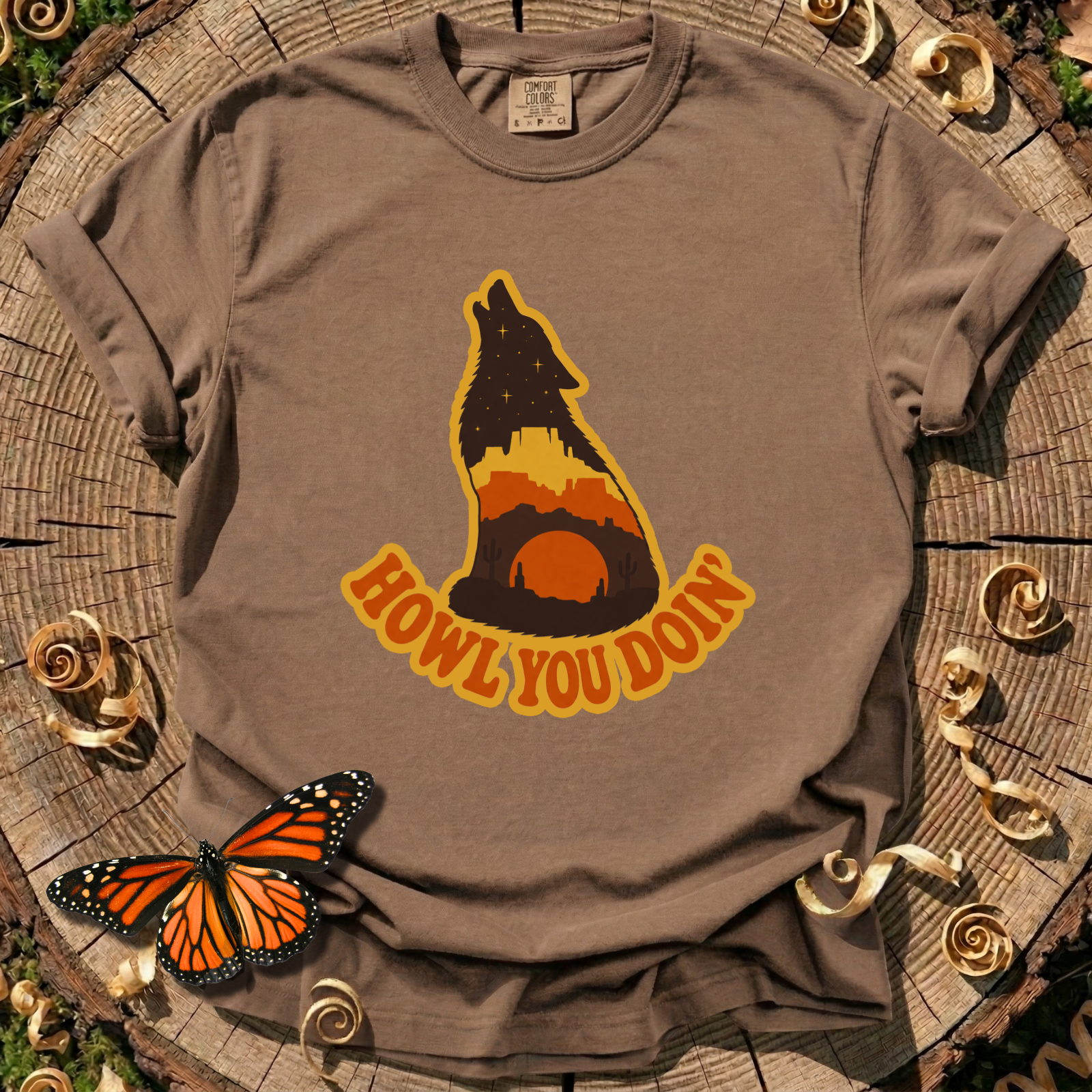 Howl You Doin' Coyote T-Shirt