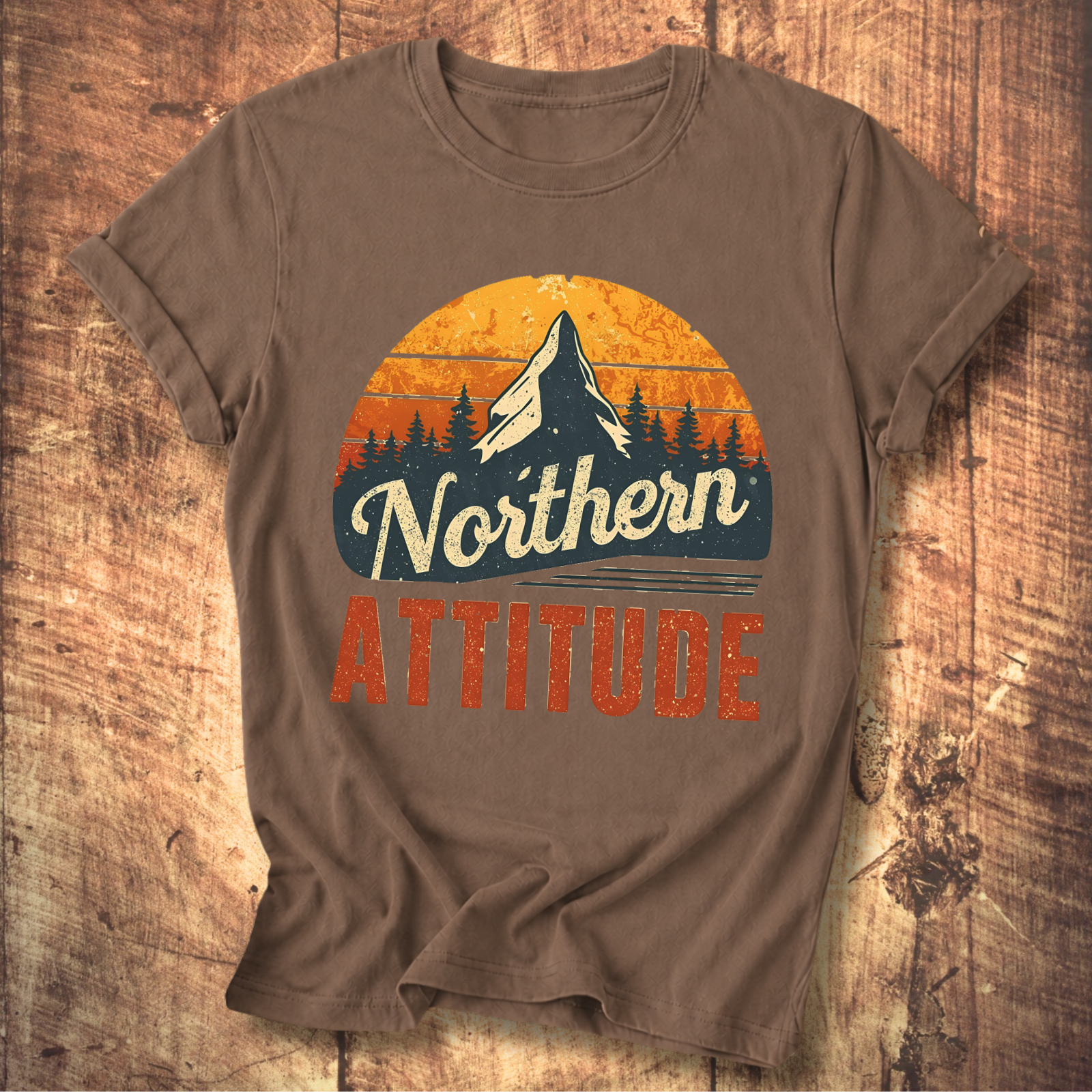 Northern Attitude Retro T-Shirt