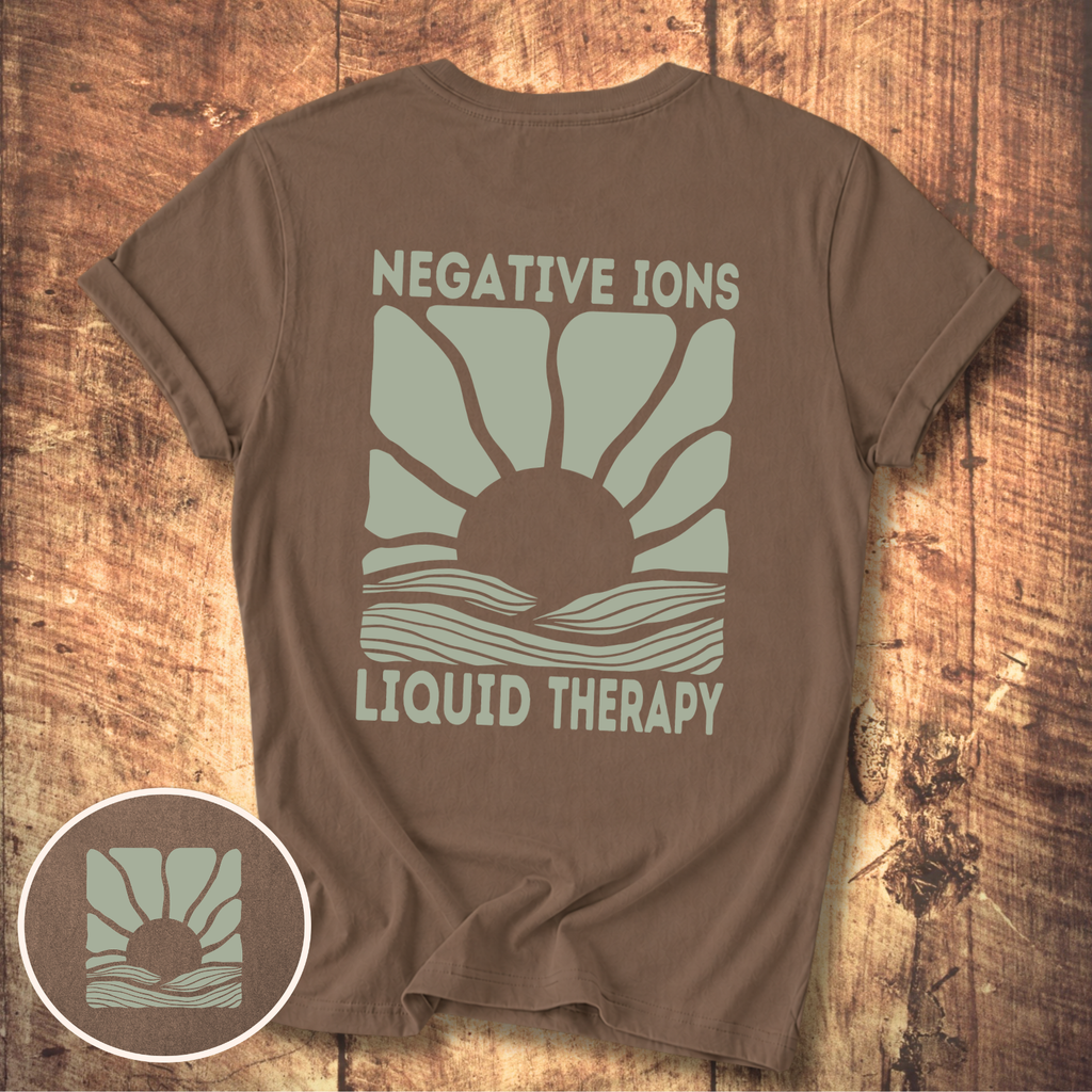 Negative Ions Liquid Therapy T-Shirt