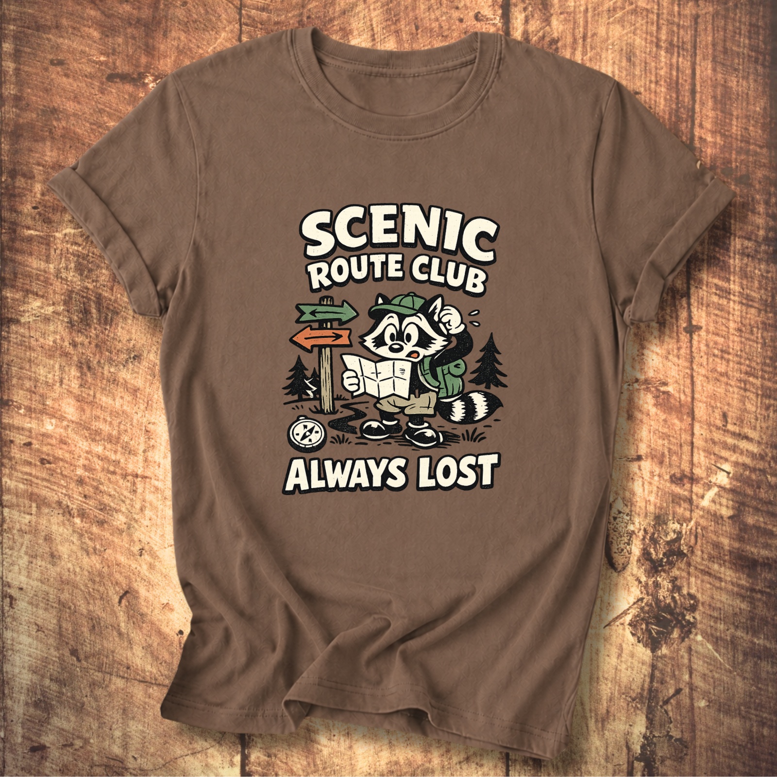 Scenic Route Club “Always Lost” T-Shirt