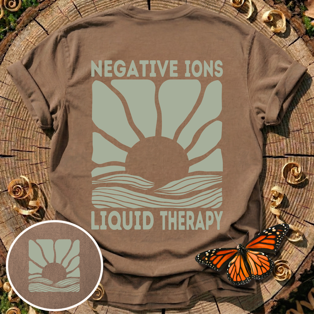 Negative Ions Liquid Therapy T-Shirt
