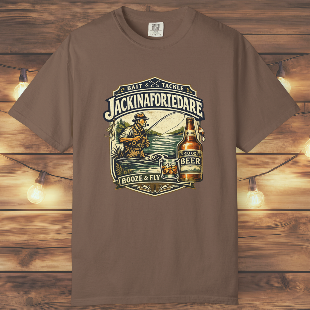 Jackinafortedare Vintage Bait & Tackle Tee