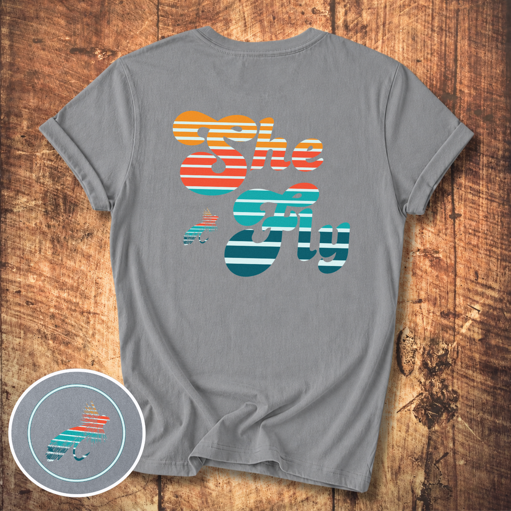 Retro “She Fly” Tee