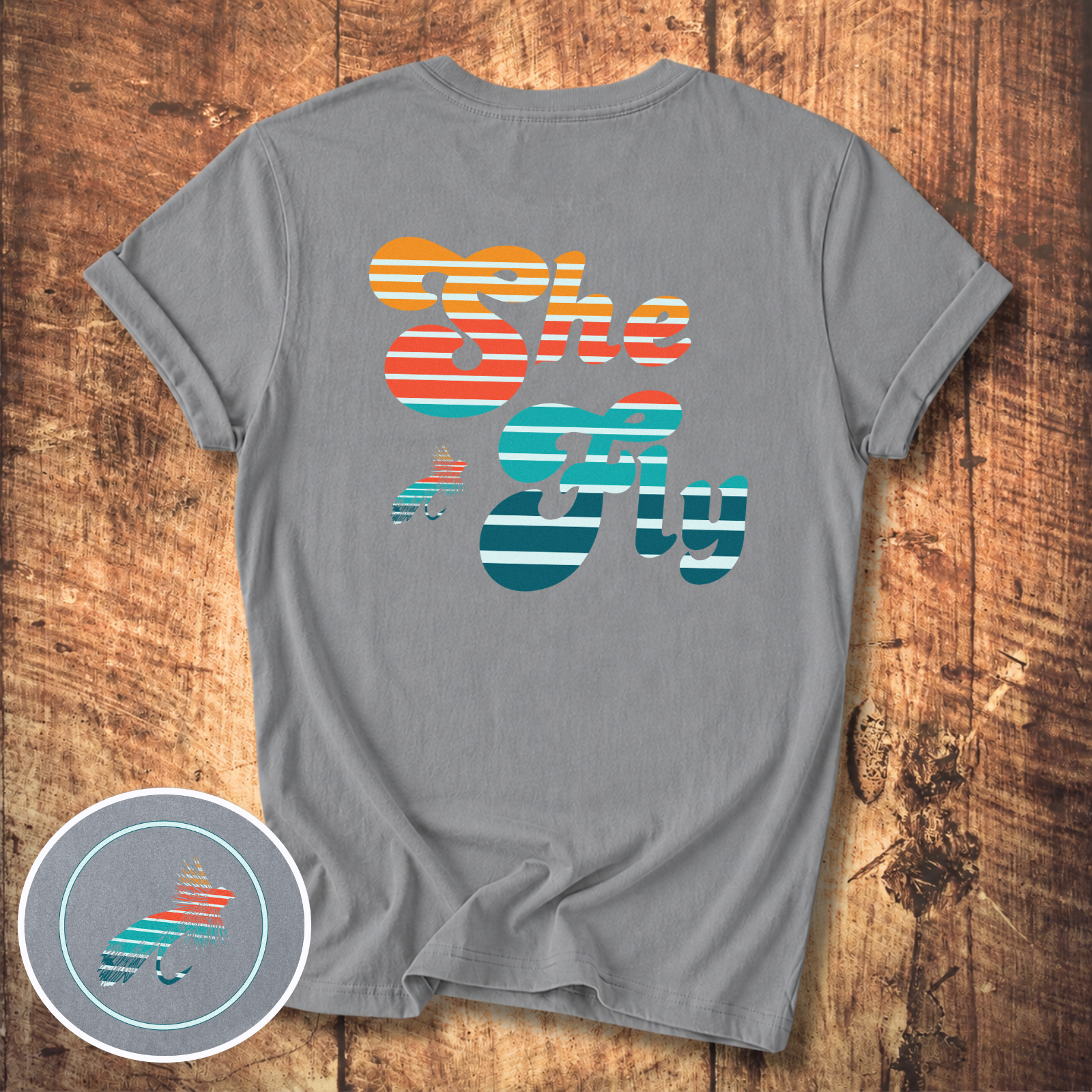 Retro “She Fly” Tee