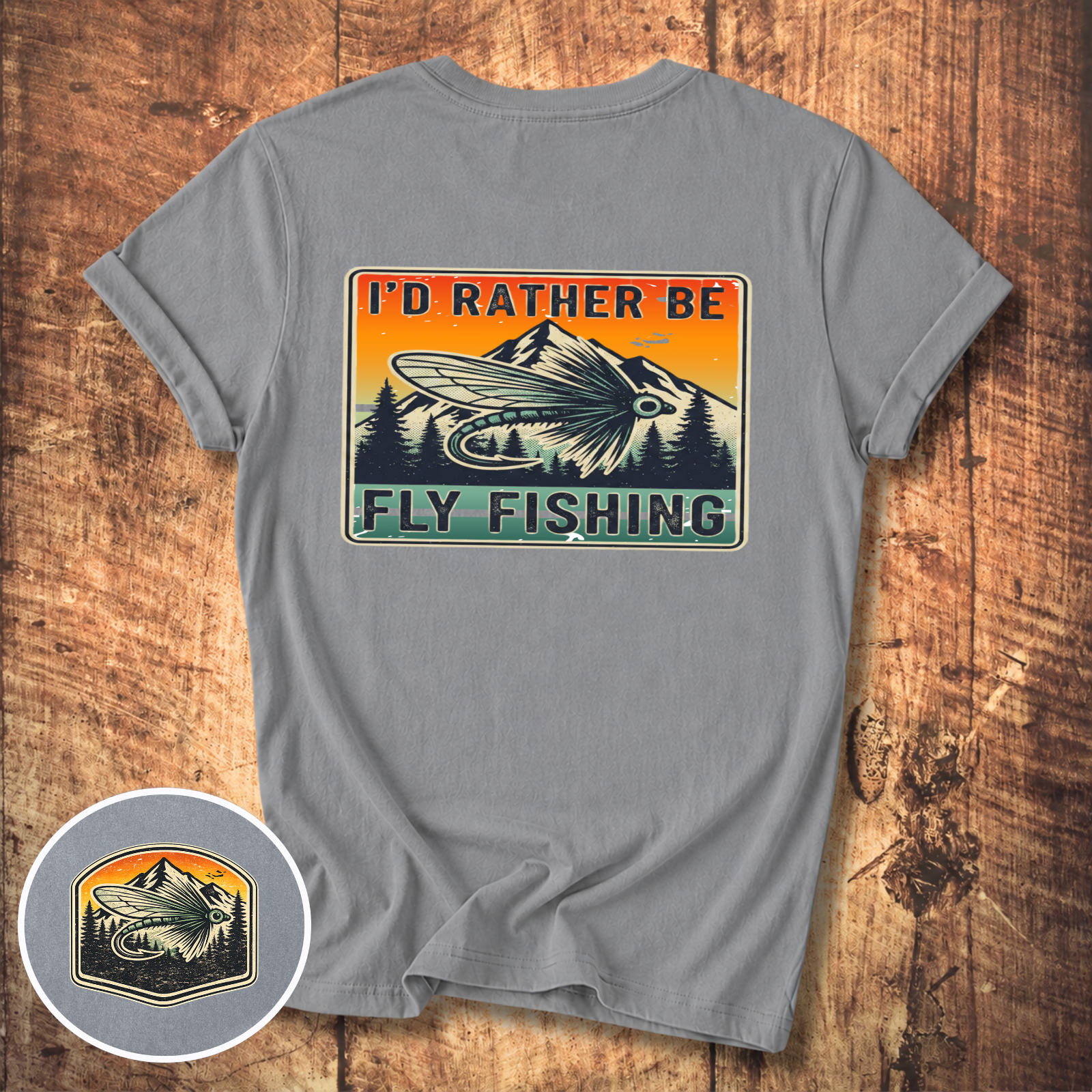 I’d Rather Be Fly Fishing Tee