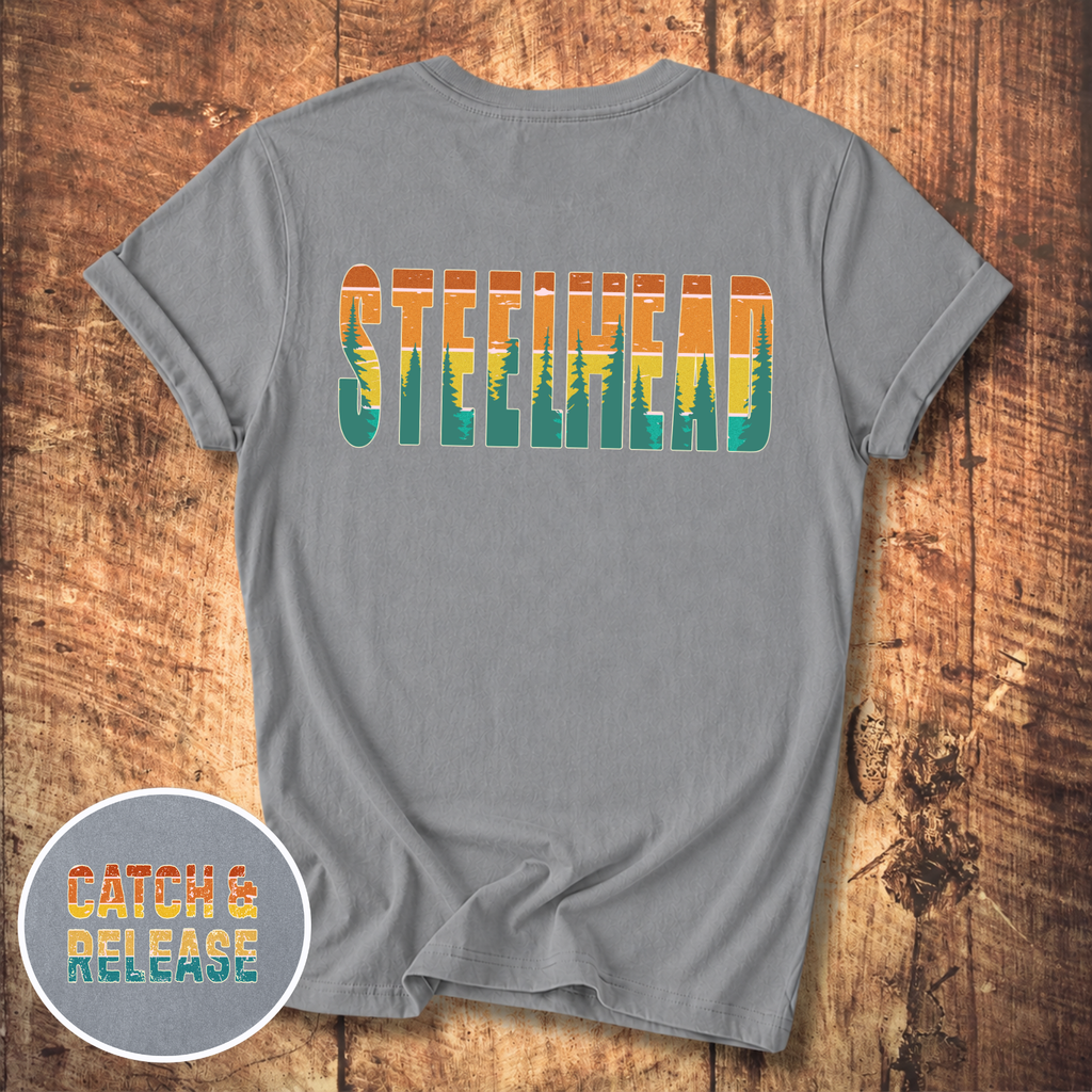 Vintage Sunset Steelhead T-Shirt