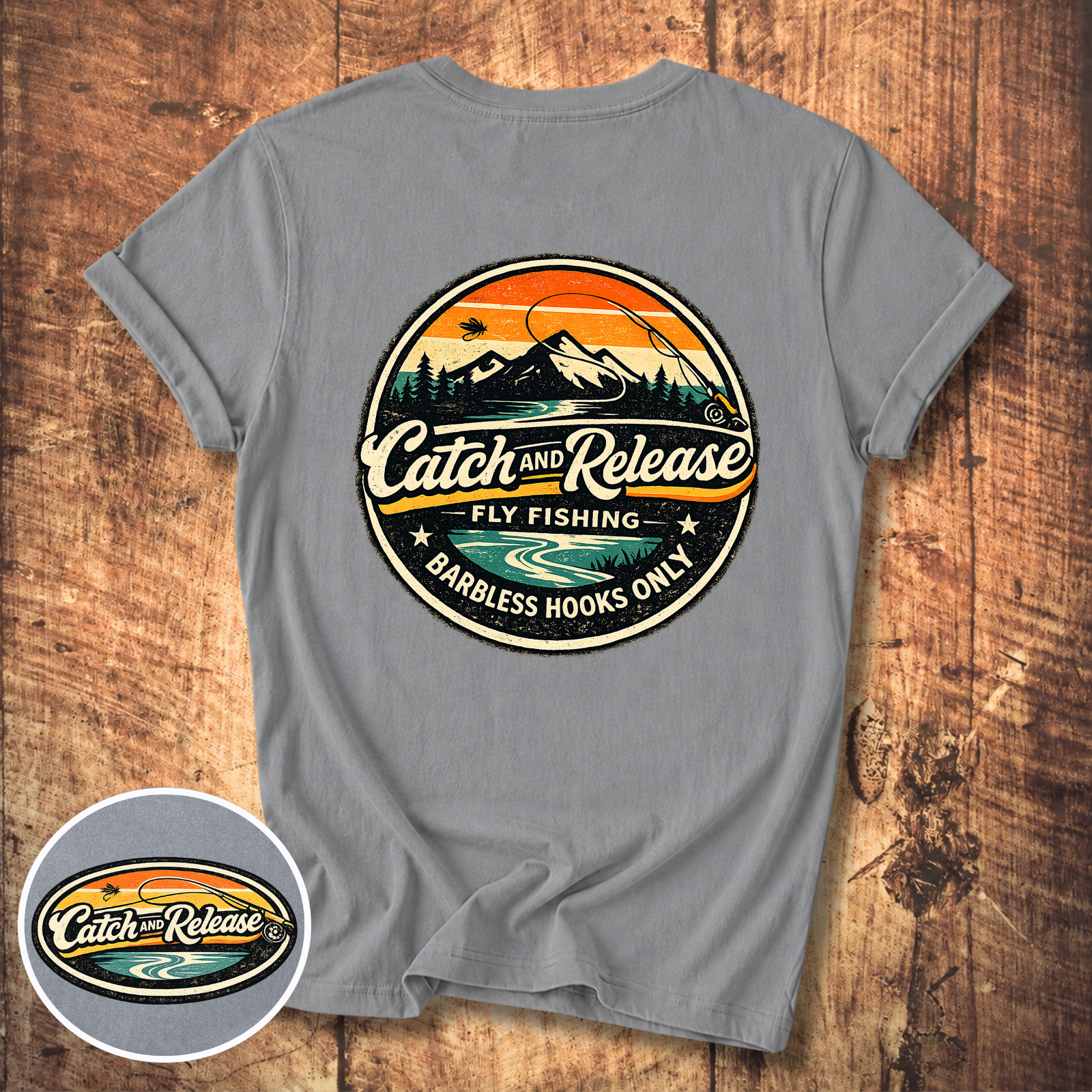 Catch & Release Fly Fishing T-Shirt
