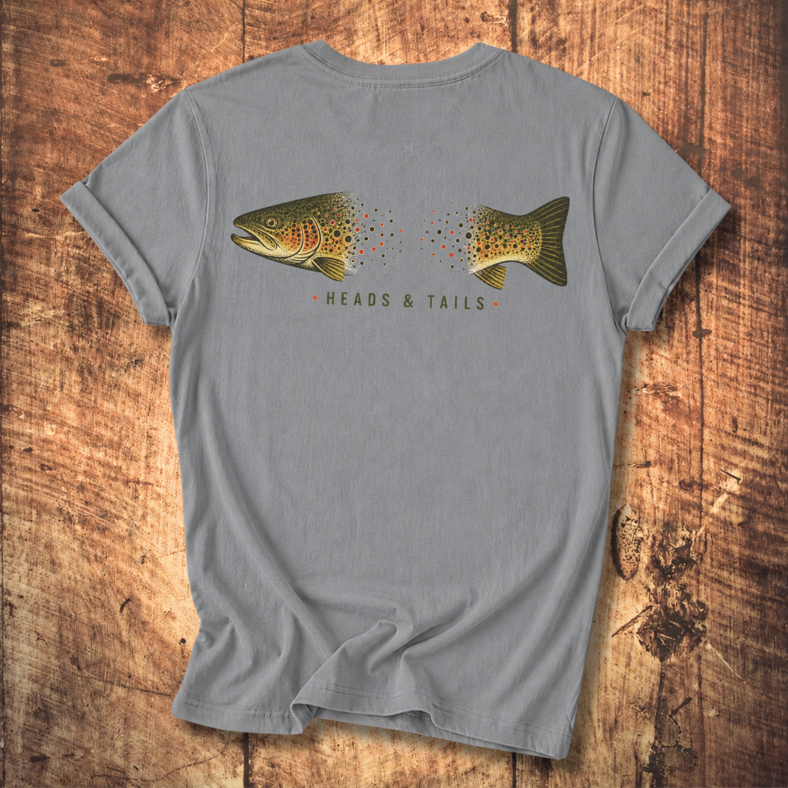 Brown Trout Heads & Tails Tee