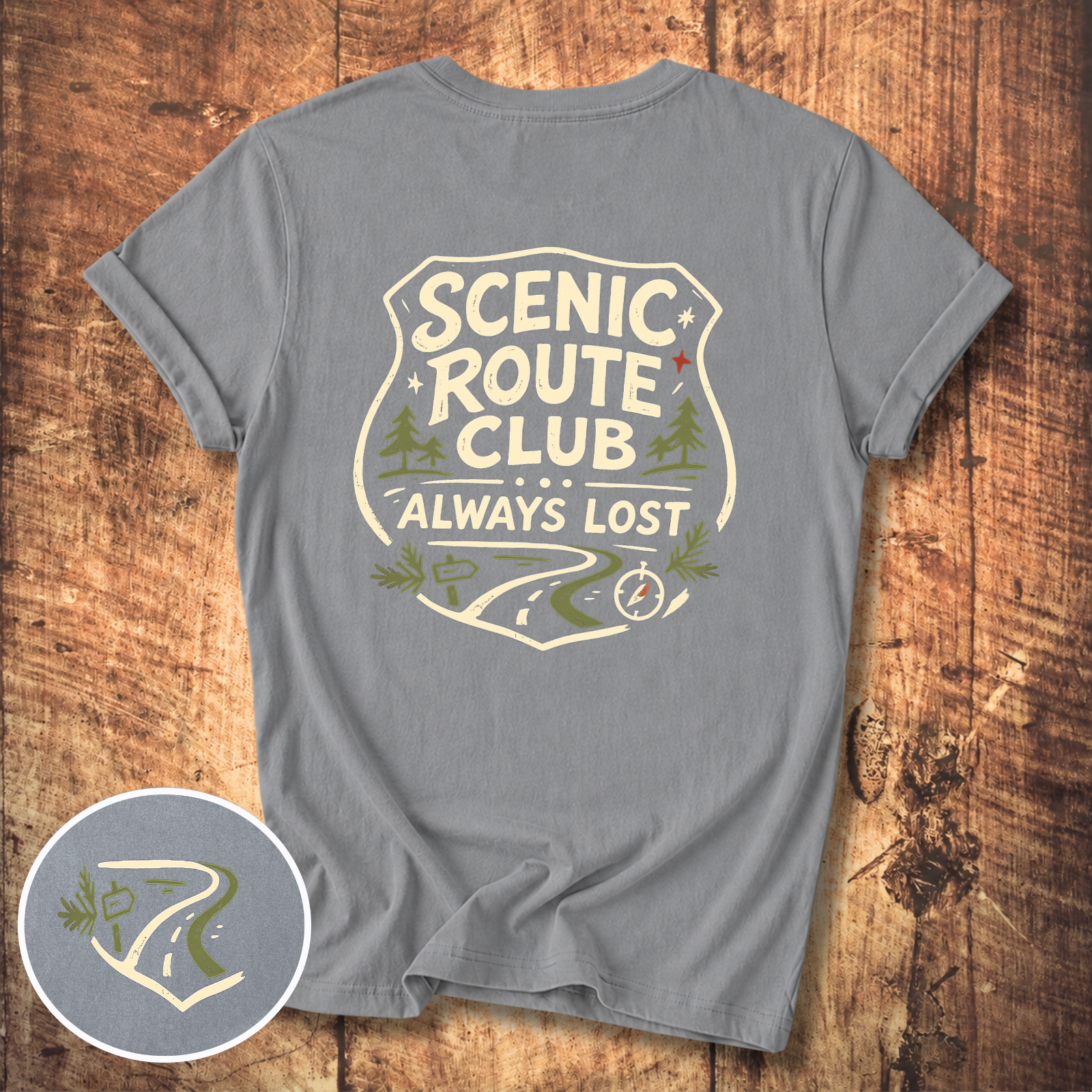 Scenic Route Club “Always Lost” Tee