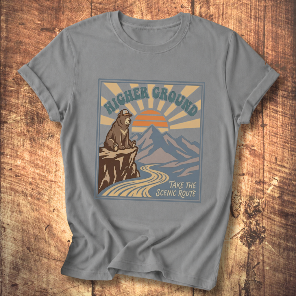 Higher Ground Bear Logic T-Shirt