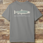 Cutthroat Topography Fly Fishing T-Shirt