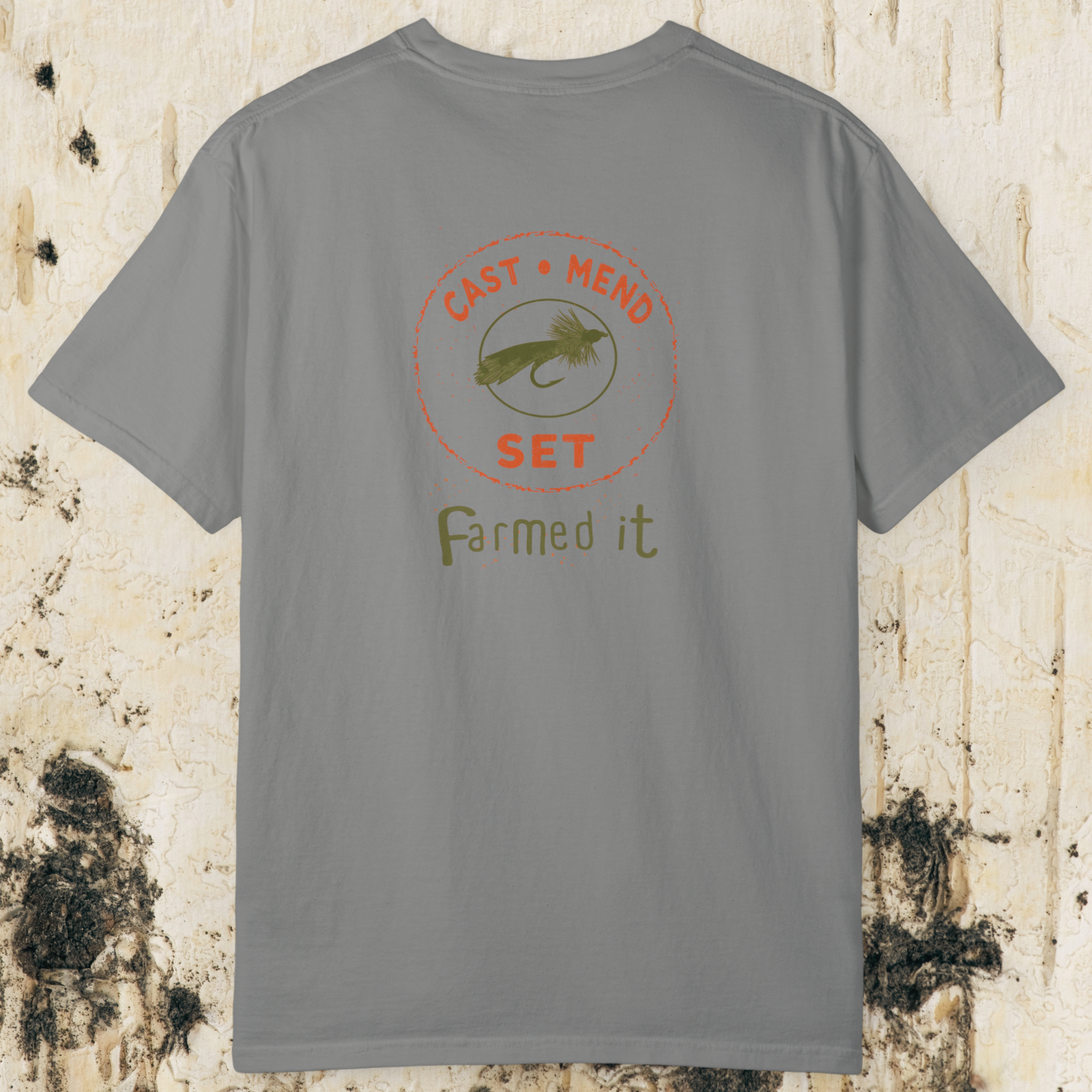 Cast • Mend • Set “Farmed it” T-shirt