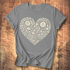 Heart Of Flowers T-shirt