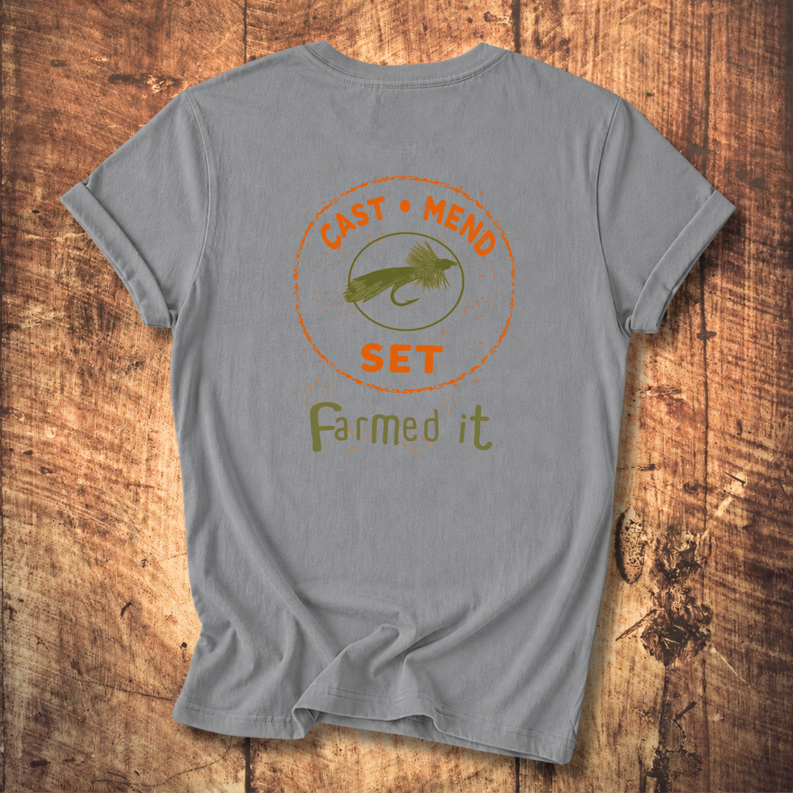 Cast • Mend • Set “Farmed it” T-shirt