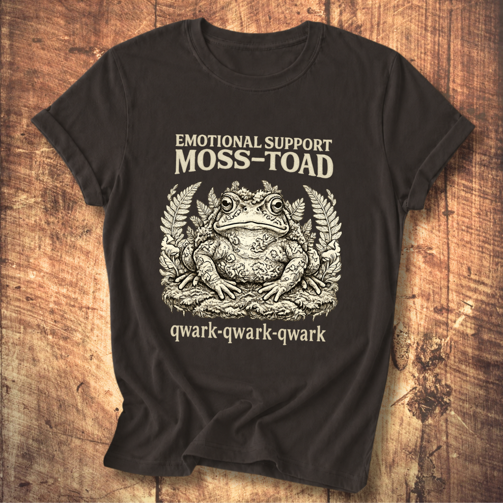 Emotional Support Moss-Toad T-Shirt