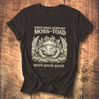 Emotional Support Moss-Toad T-Shirt