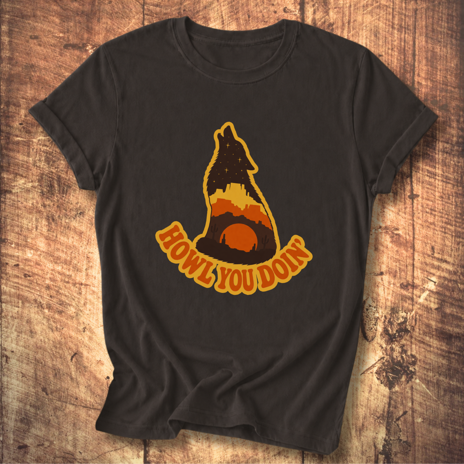 Howl You Doin' Coyote T-Shirt