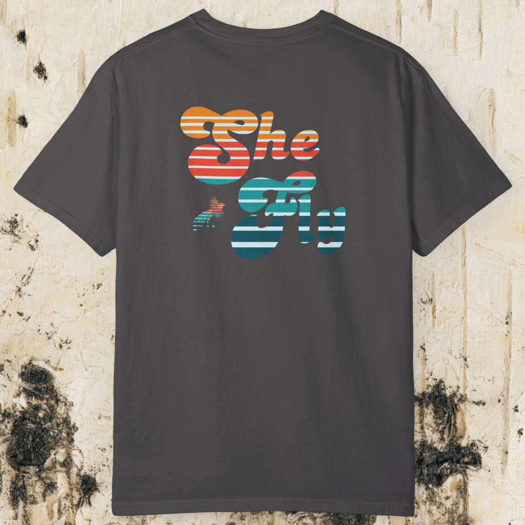 Retro “She Fly” Tee