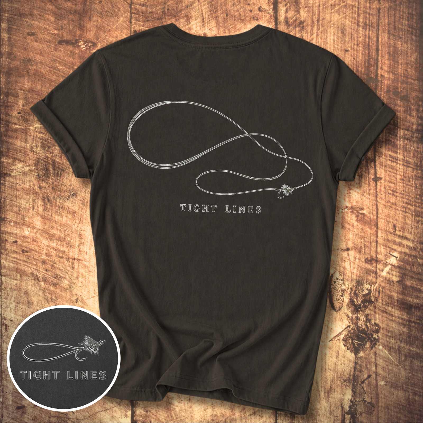 Tight Lines Fly Fishing T-Shirt