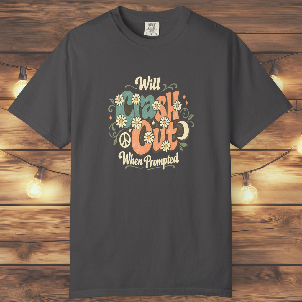 Will Crash Out When Prompted T-Shirt