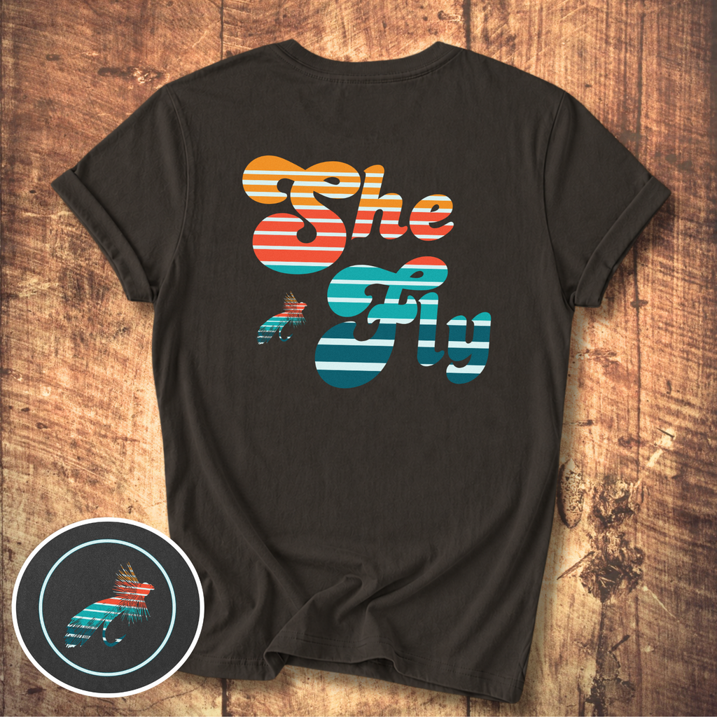 Retro “She Fly” Tee