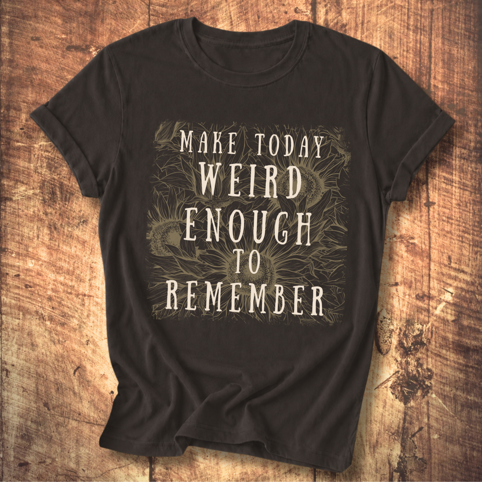 Weird Sunflower Days Tee