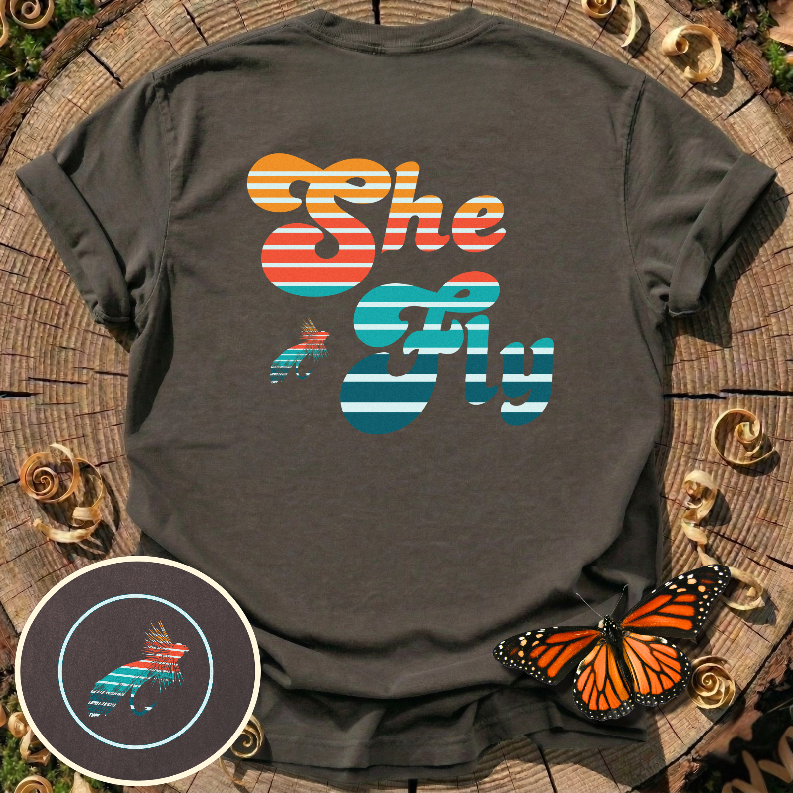 Retro “She Fly” Tee