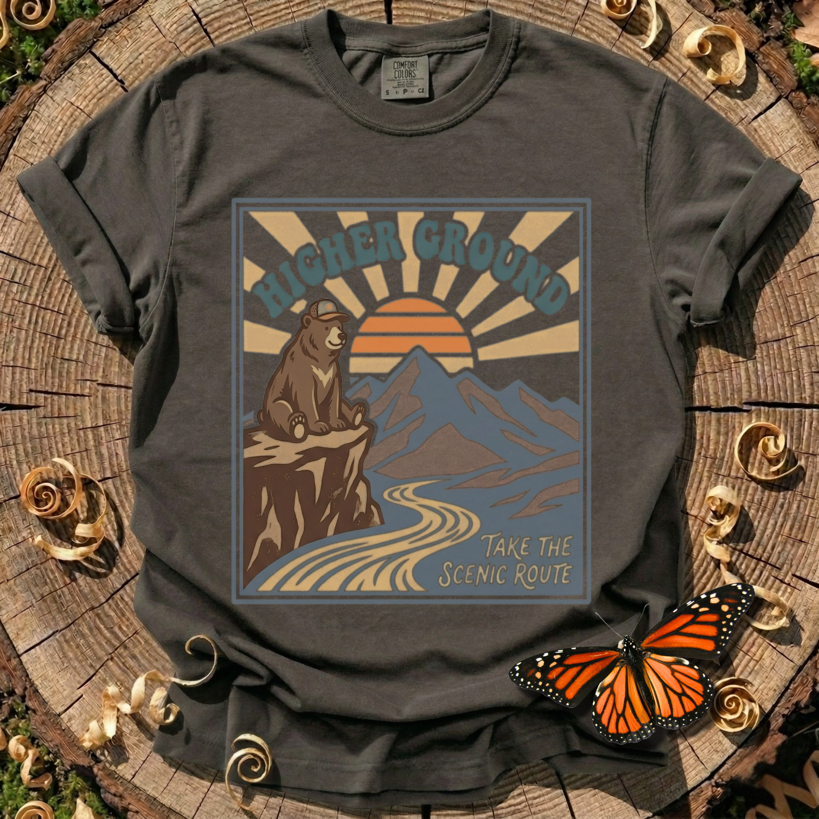 Higher Ground Bear Logic T-Shirt