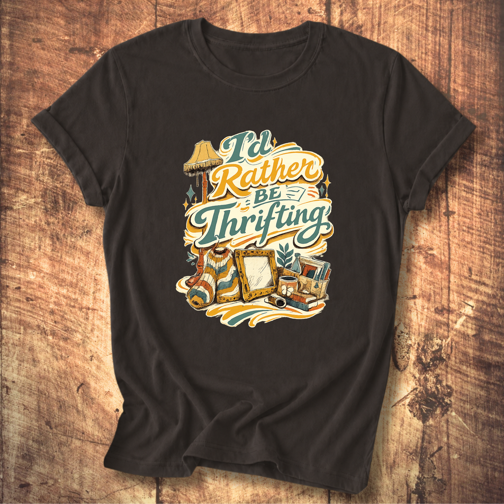 I’d Rather Be Thrifting T-Shirt