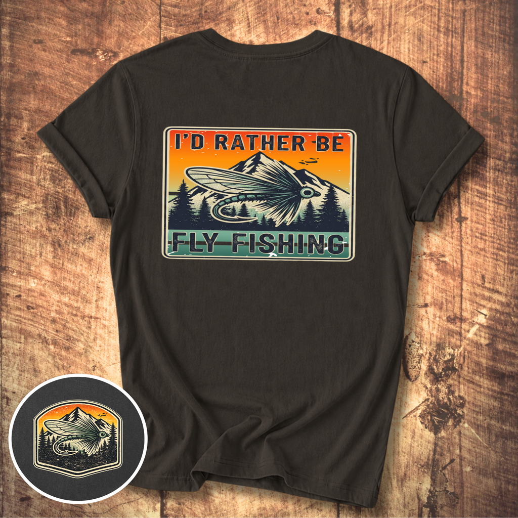 I’d Rather Be Fly Fishing Tee