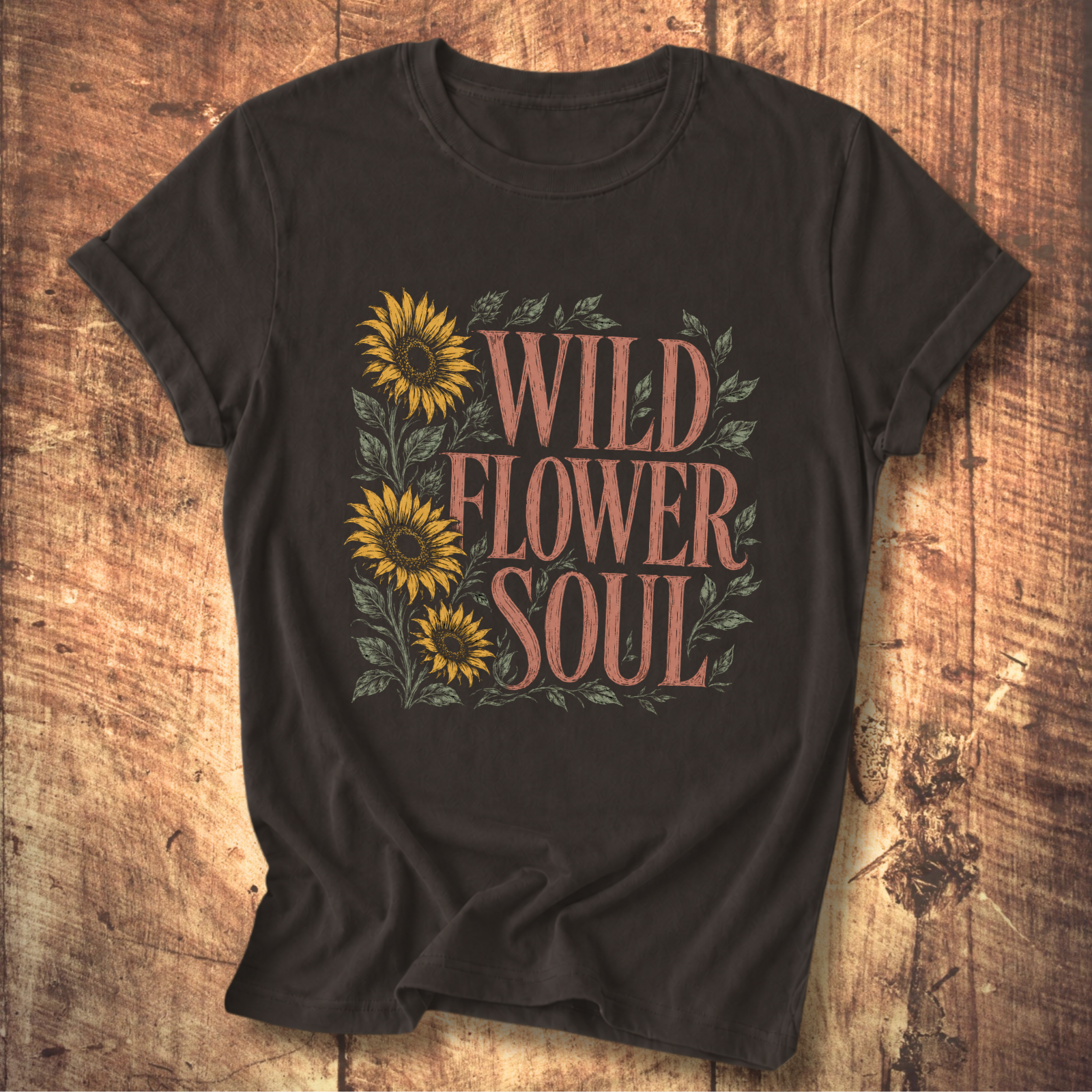 Wild Flower Soul T-shirt