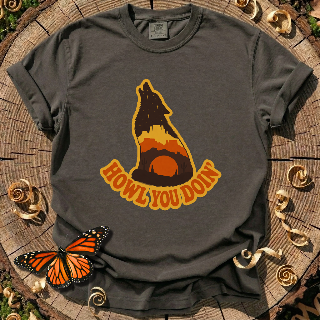 Howl You Doin' Coyote T-Shirt