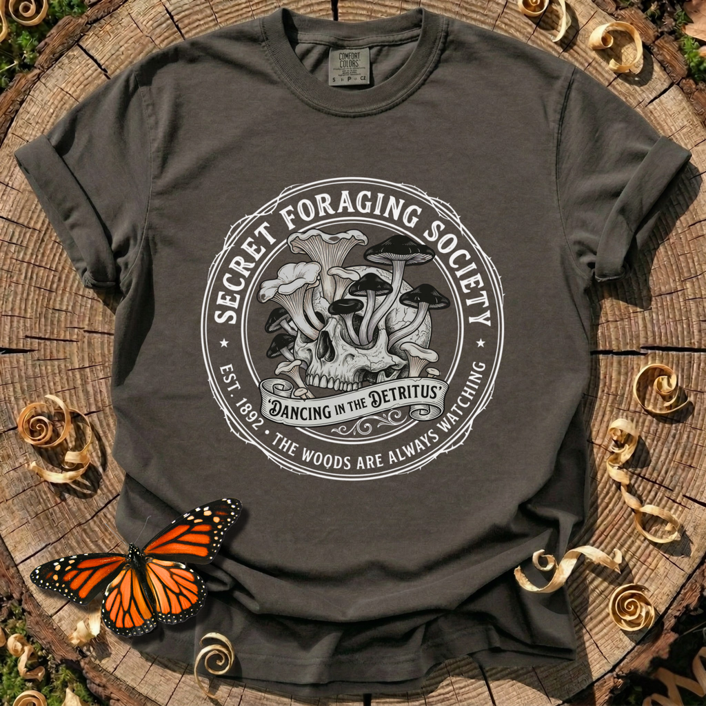 Secret Foraging Society Skull Tee