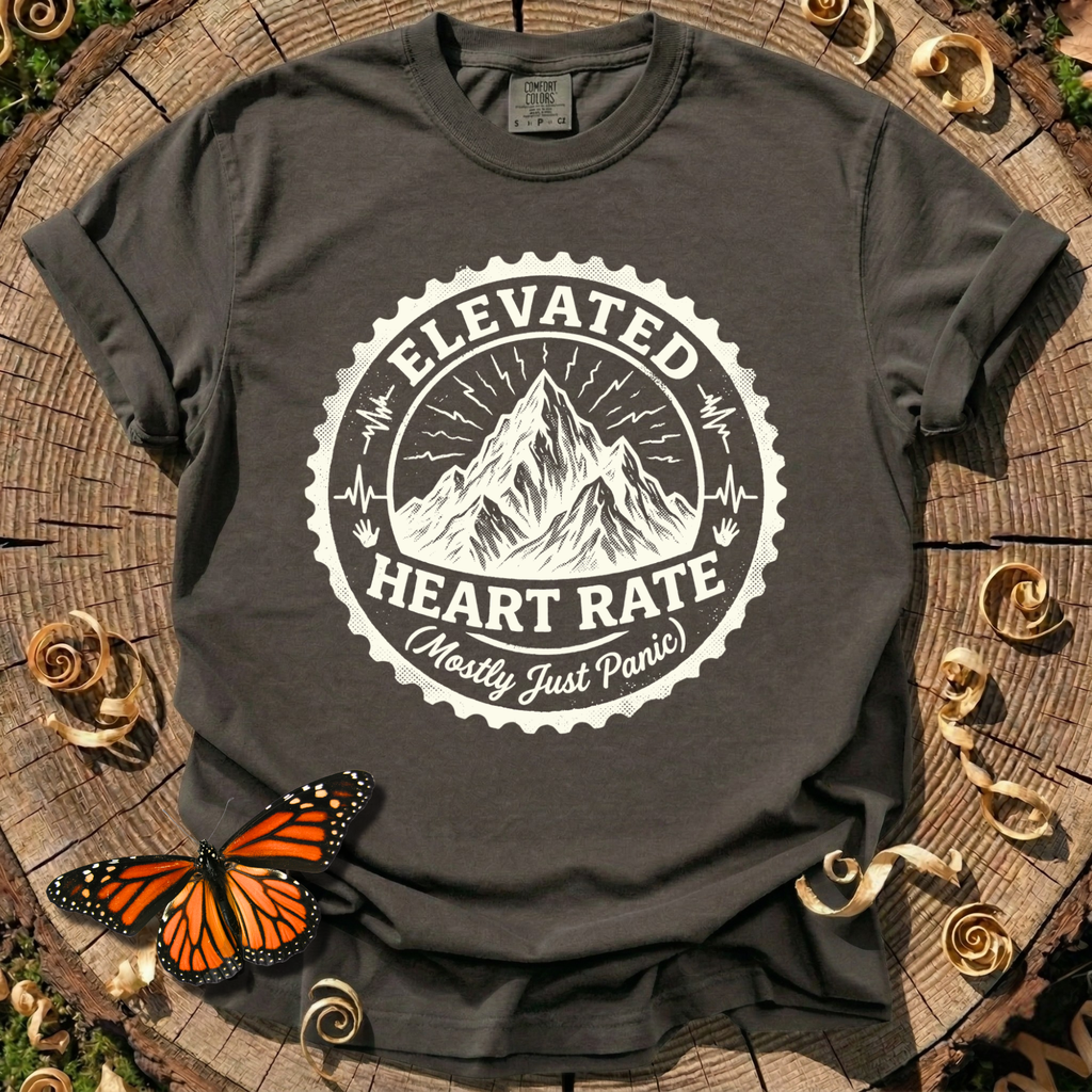 Elevated Heart Rate Mountain T-Shirt