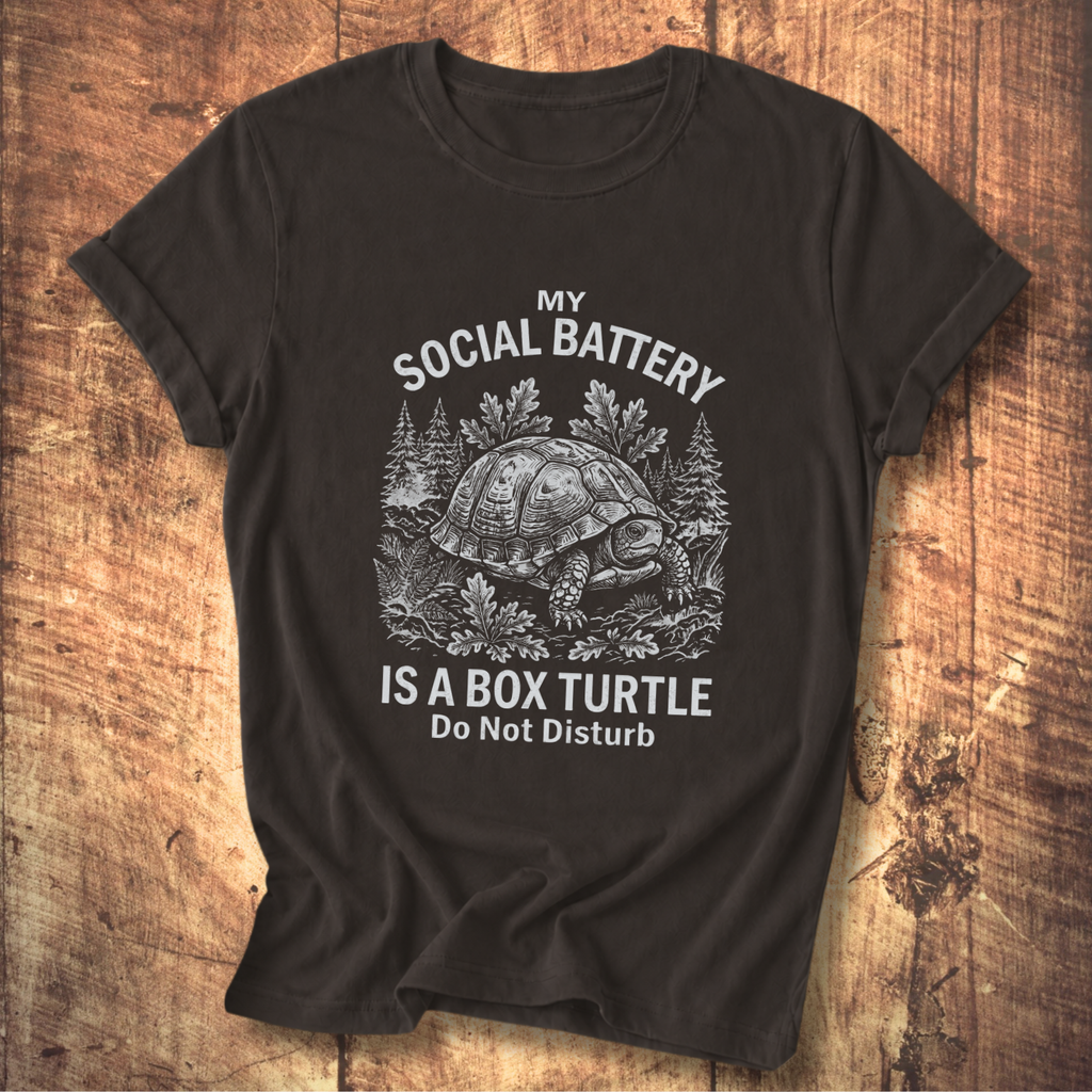 Anti-Social Box Turtle Tee