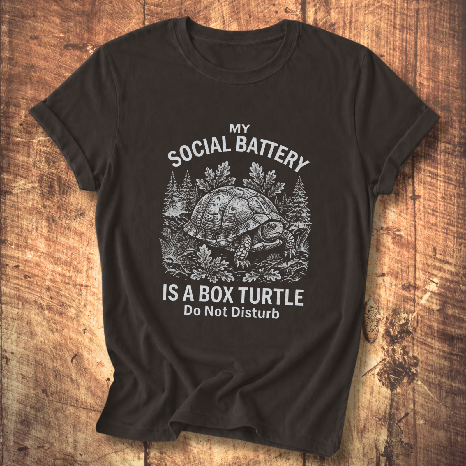 Anti-Social Box Turtle Tee