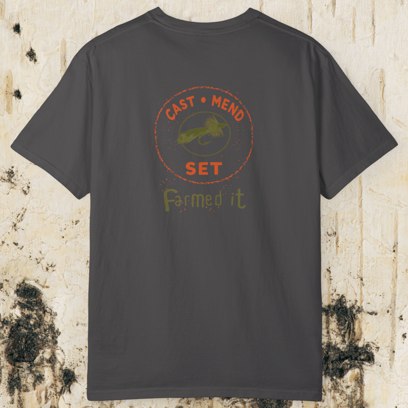 Cast • Mend • Set “Farmed it” T-shirt