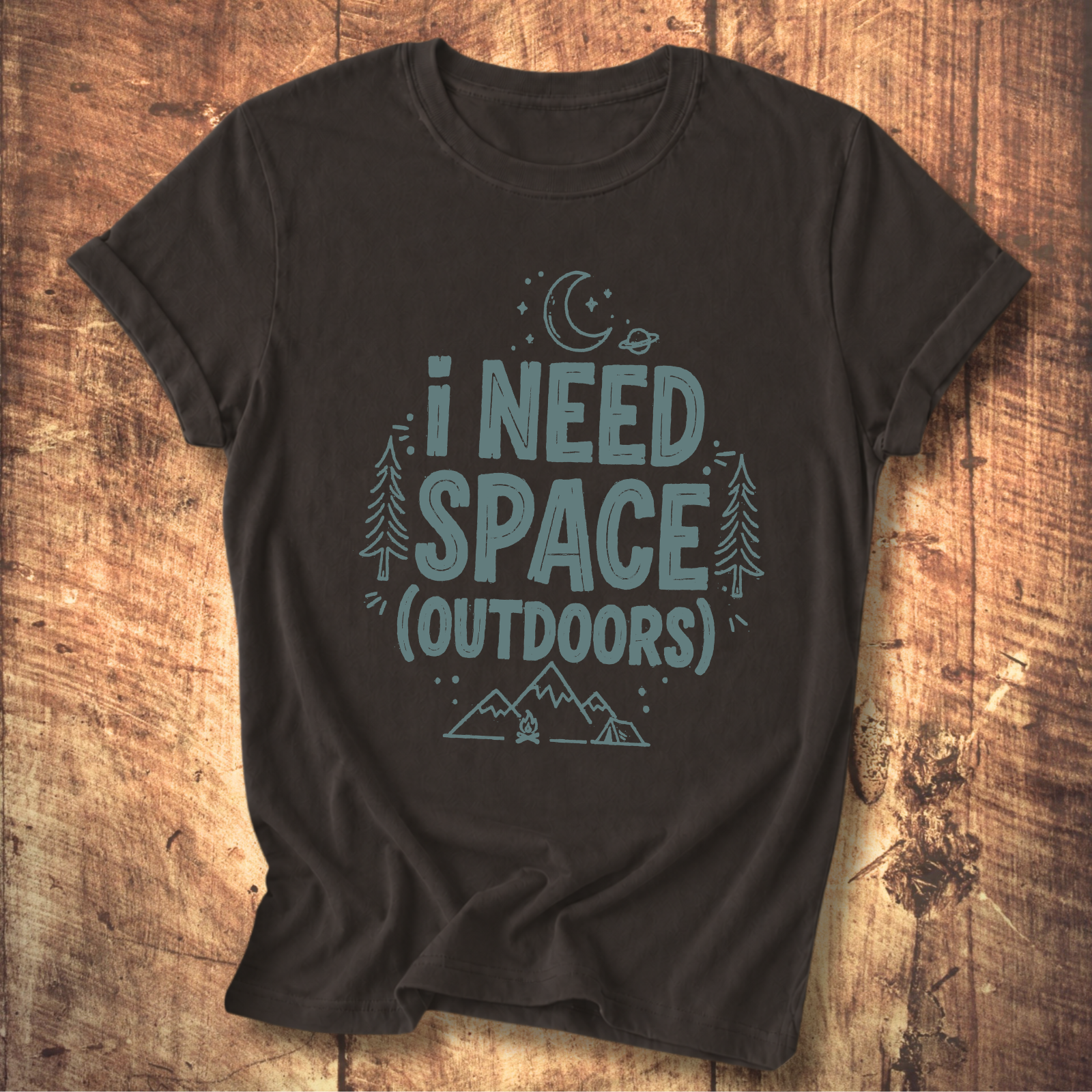 I Need Space Outdoors Shirt