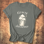 Foxy Shrooms Vintage Tattoo T-Shirt
