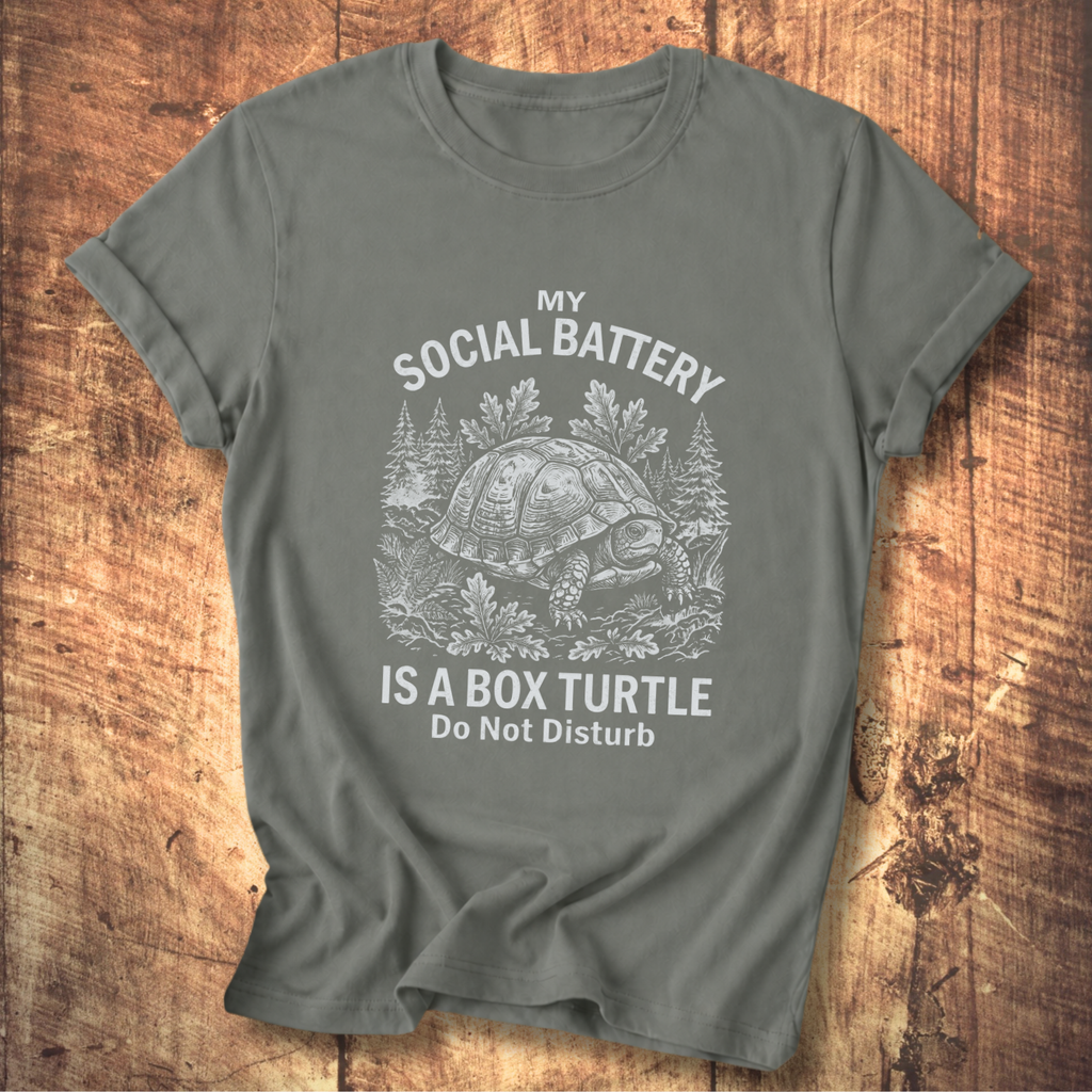 Anti-Social Box Turtle Tee