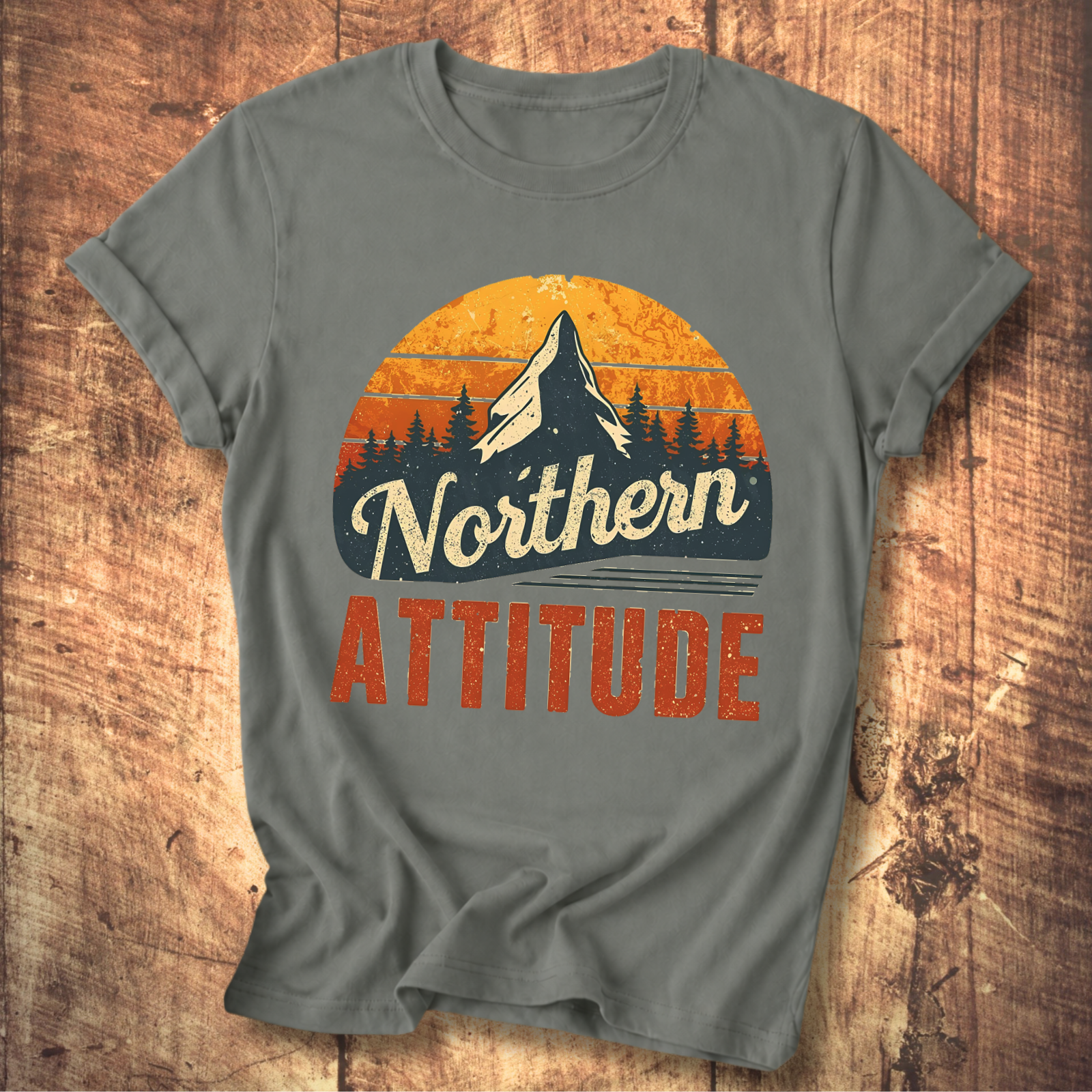 Northern Attitude Retro T-Shirt