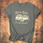 Retro Flower Truck Tee