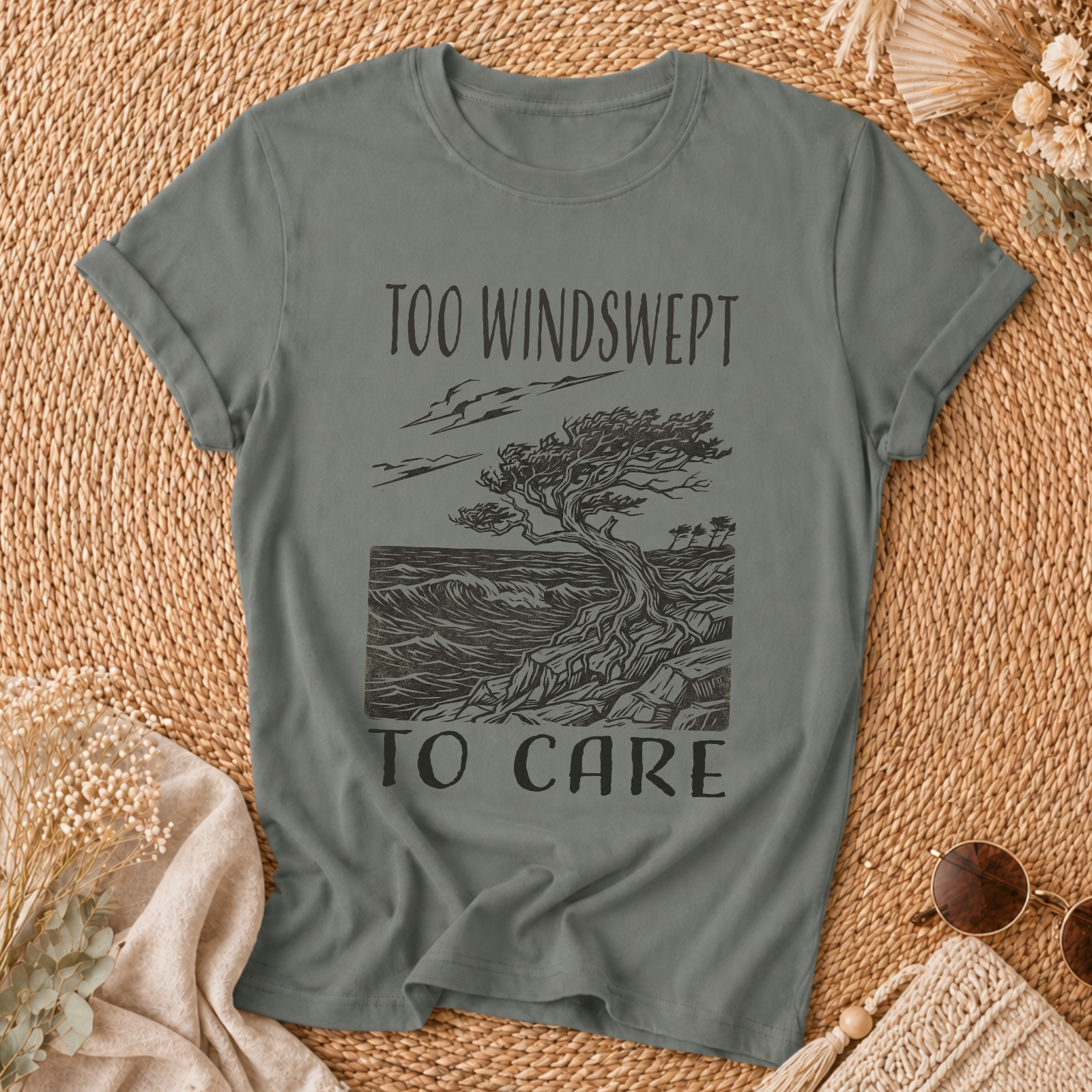 Too Windswept To Care T-Shirt