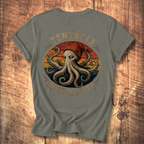 Tentacle Difficulties Back Print Tee