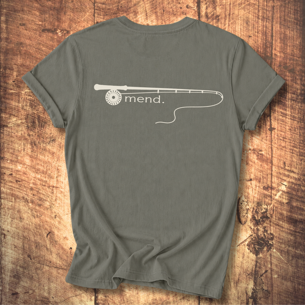 "Mend" Fly Fishing T-Shirt