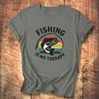 Fishing Is My Therapy Tee