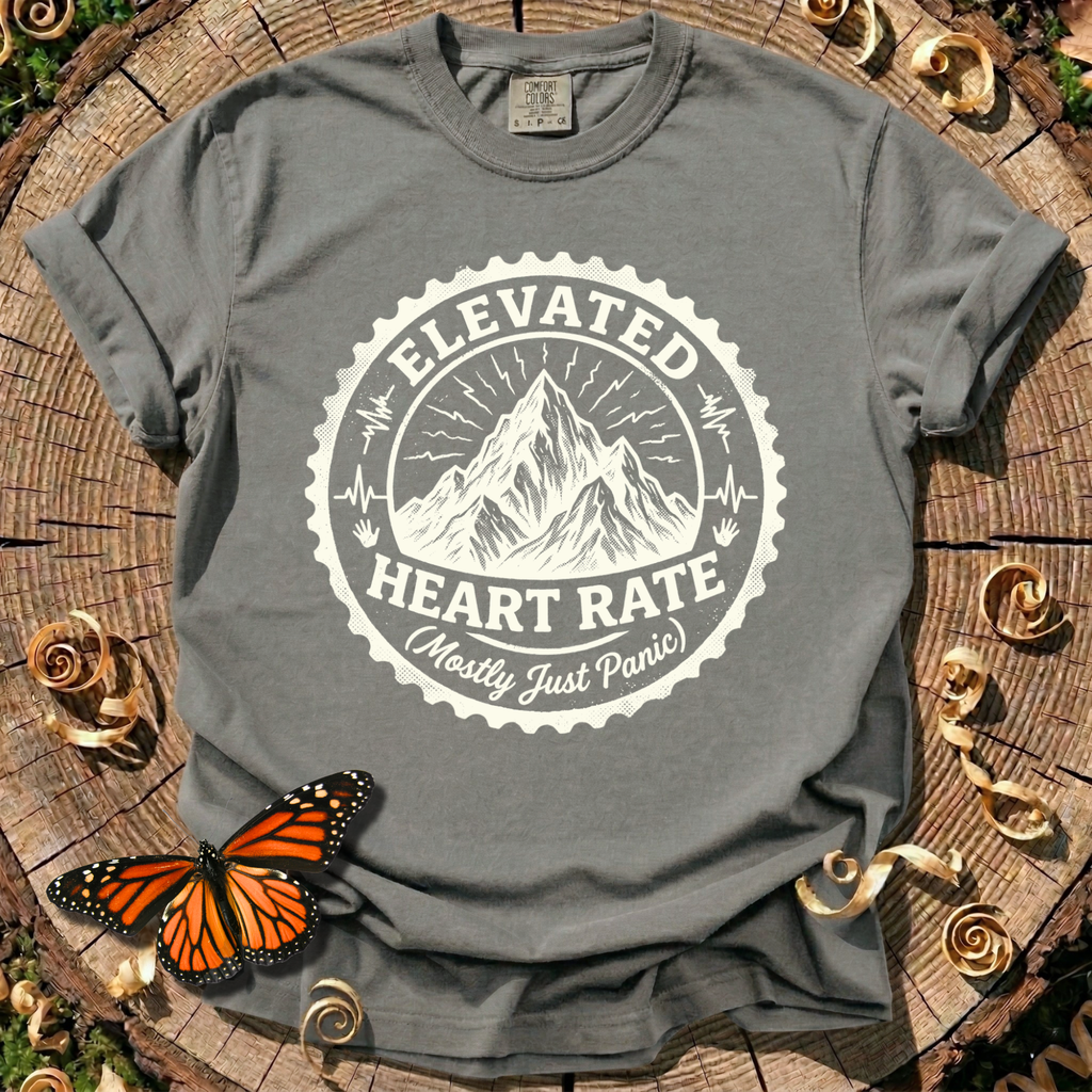 Elevated Heart Rate Mountain T-Shirt